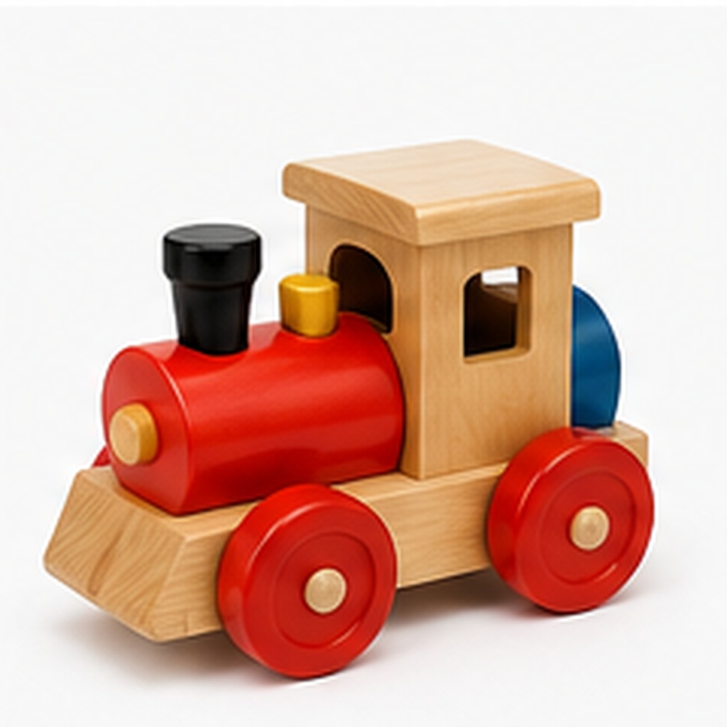 Ahşap Oyuncak Tren